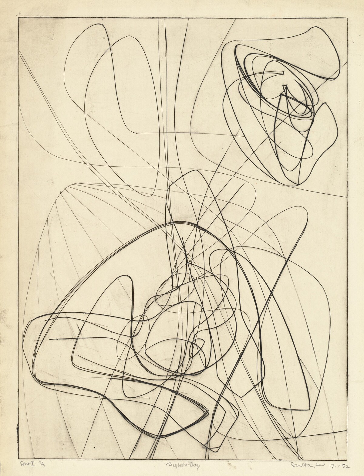 Night and Day by Stanley William Hayter