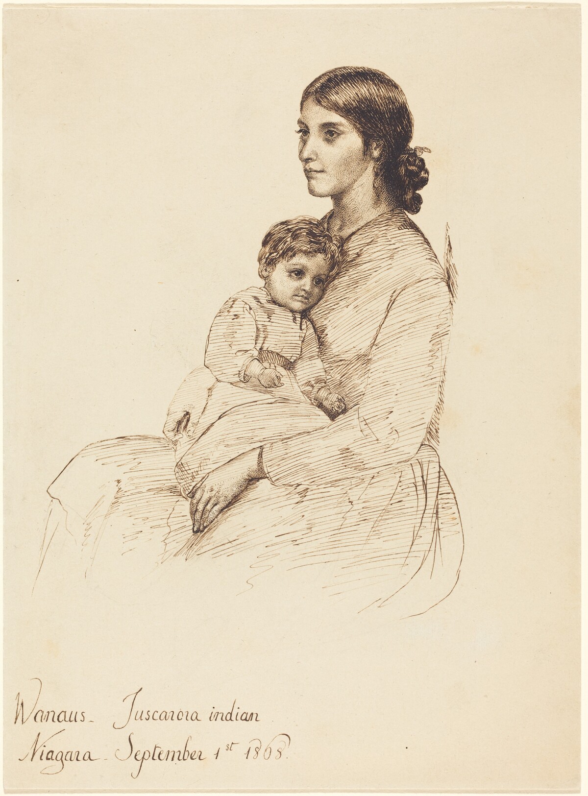 Wanaus, Tuscarora Indian by Esther Frances Alexander