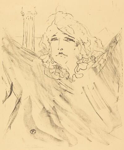 Sarah Bernhardt in "Cleopatra" (Sarah Bernhardt dans "Cléopatre")