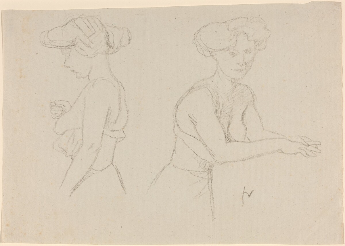 Two Studies of a Woman Dressing by Félix Vallotton
