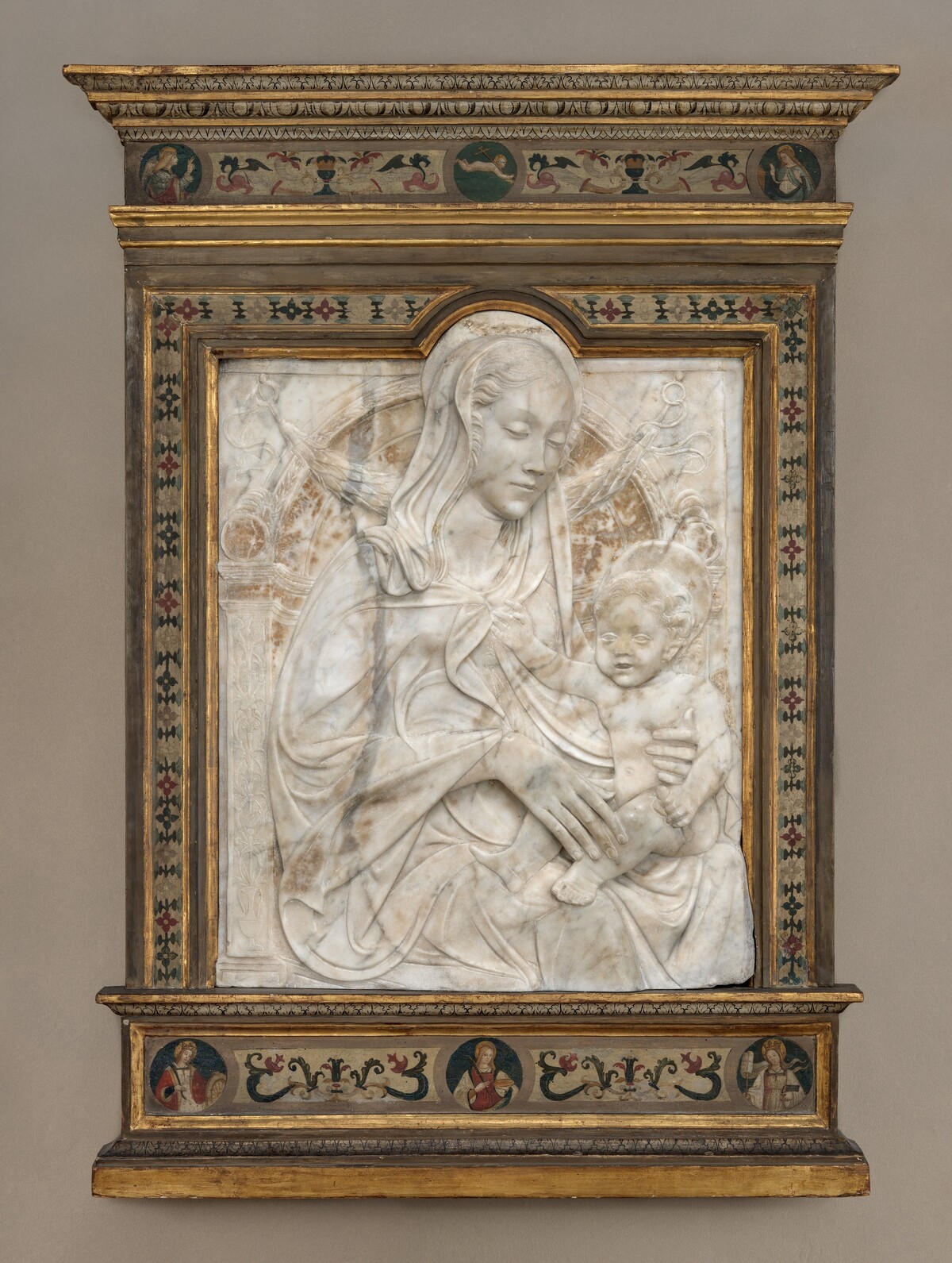 Madonna and Child by Style of Agostino di Duccio