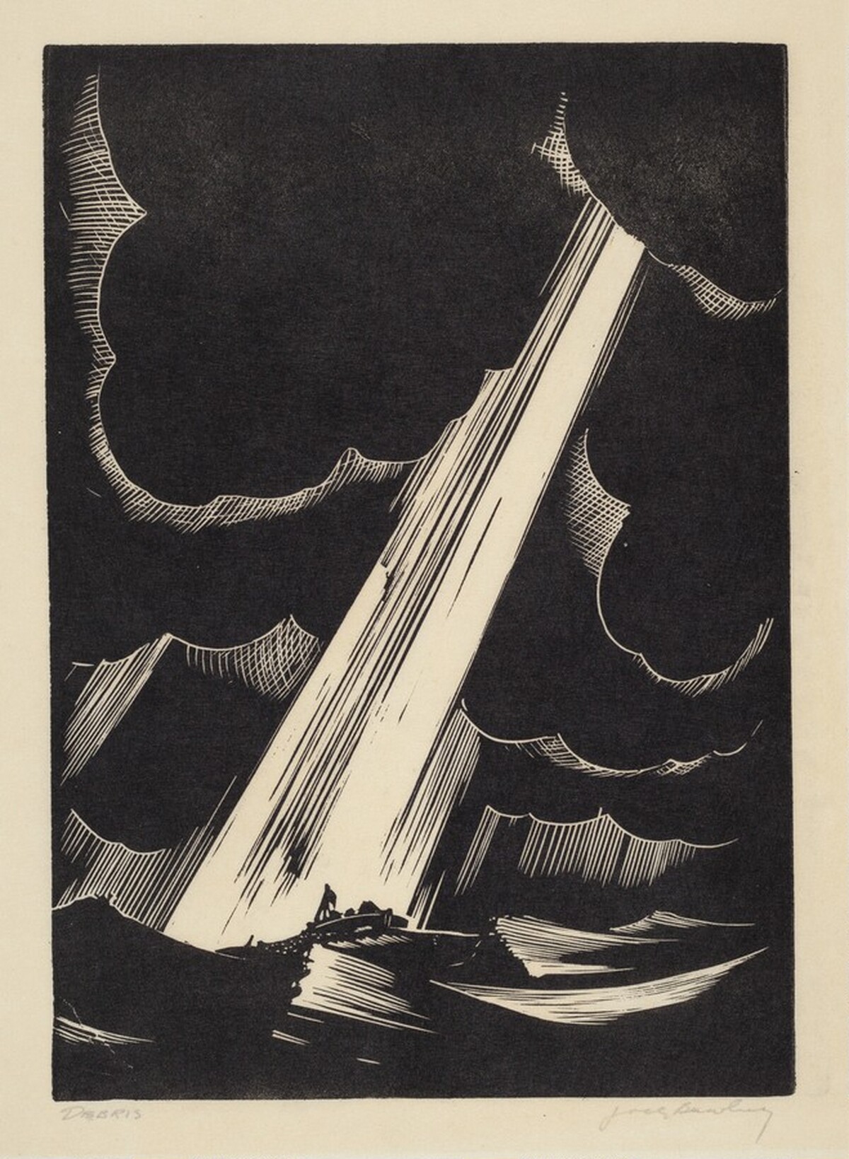 Debris by Jack Frank Bowling