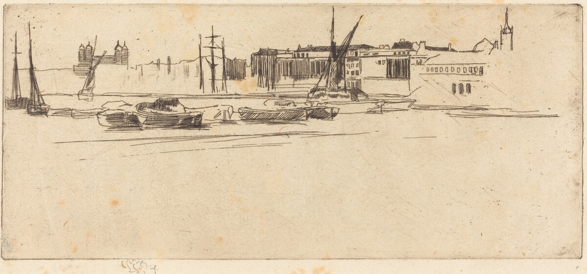 The White Tower by James McNeill Whistler