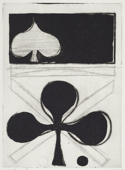 Untitled (Spade and Club)