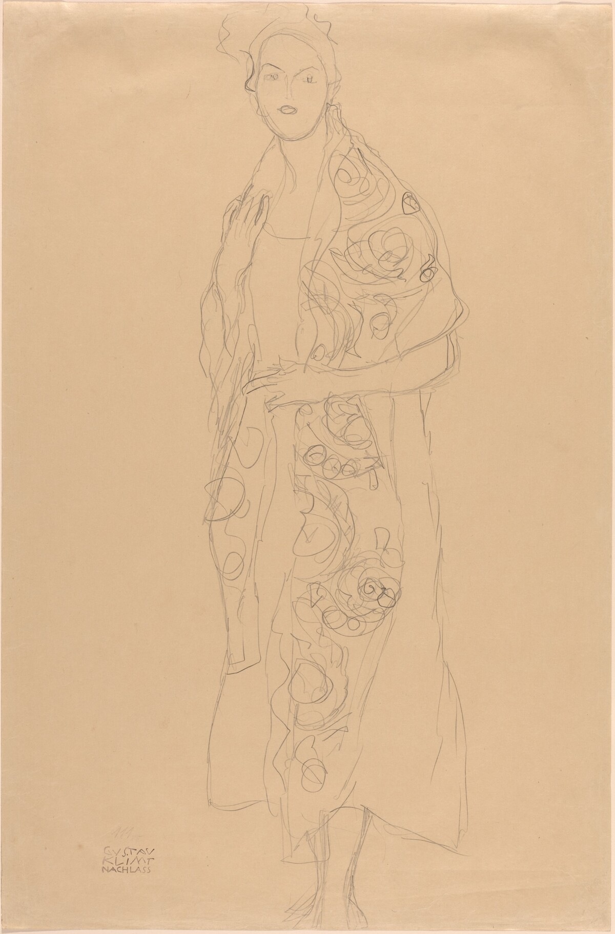 Portrait of a Woman by Gustav Klimt