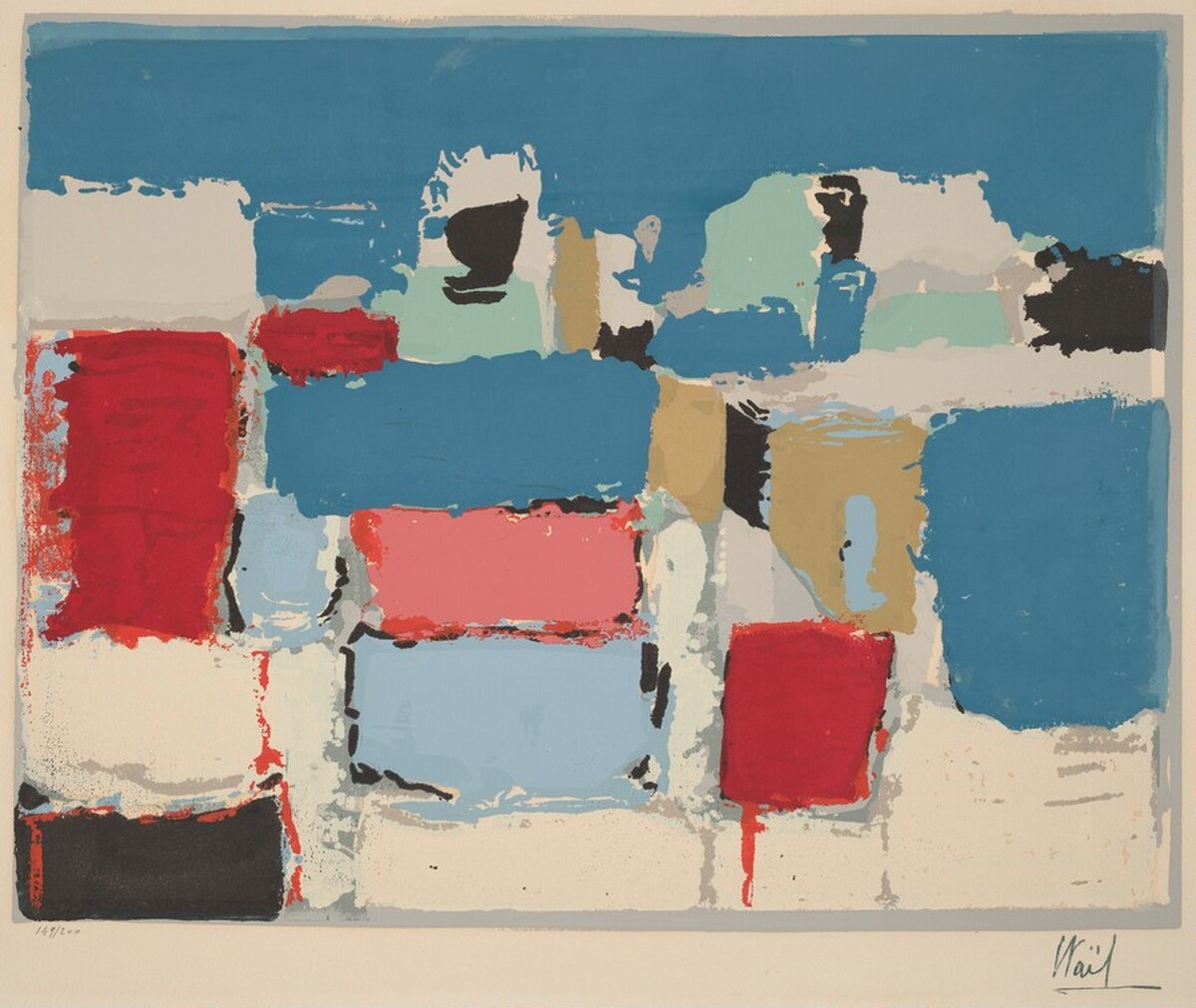 Mediterranee by Nicolas de Staël