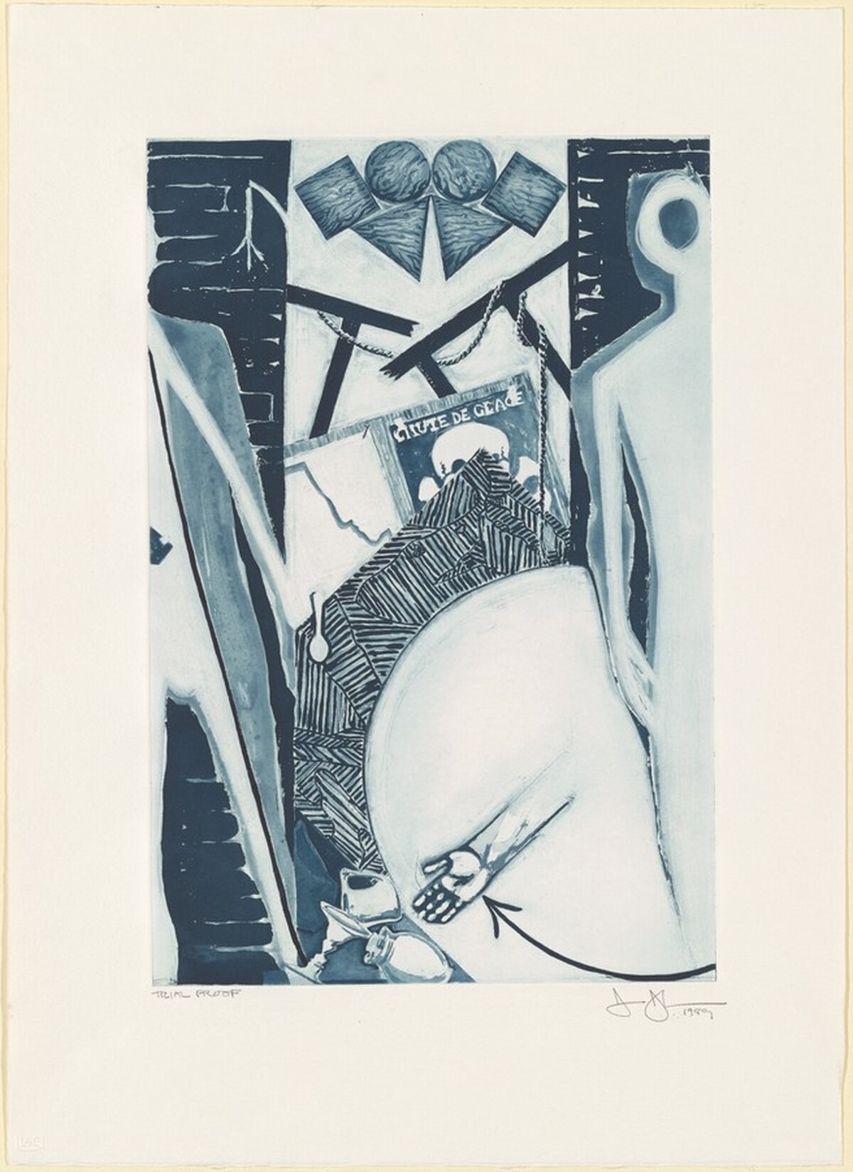 The Seasons [trial proof] by Jasper Johns