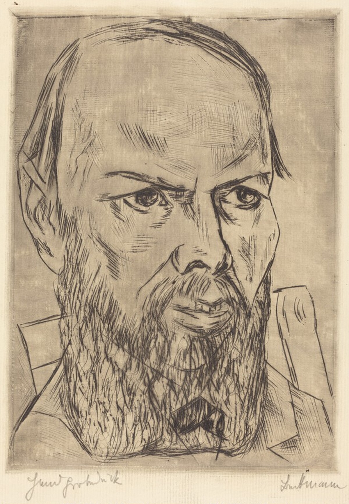 Dostoyevsky I by Max Beckmann