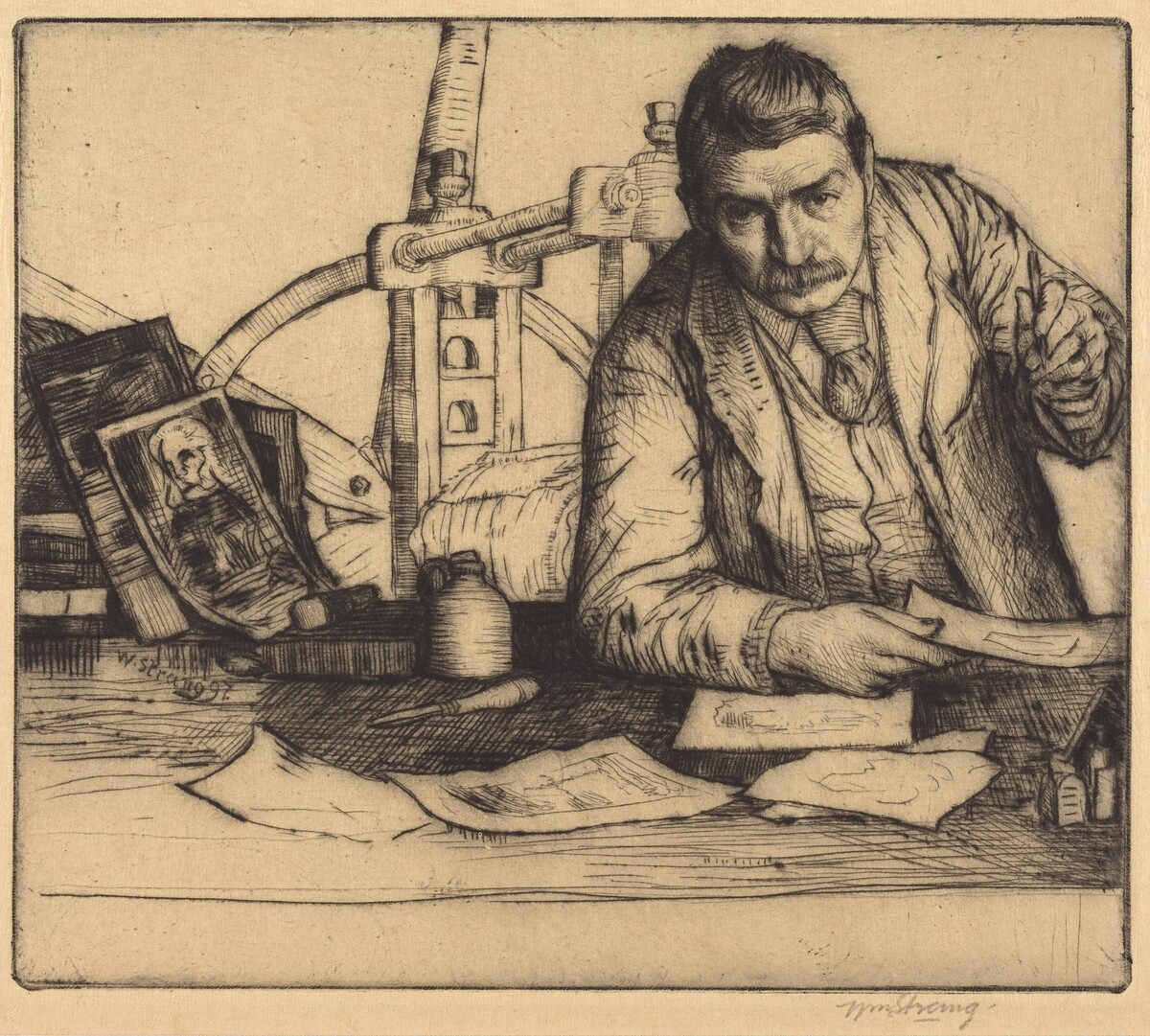 Self-Portrait by William Strang