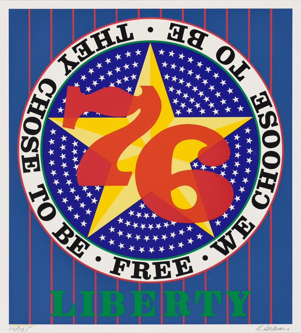 Liberty '76 by Robert Indiana