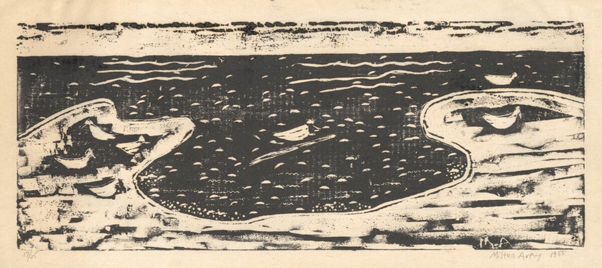 Birds and Sea by Milton Avery