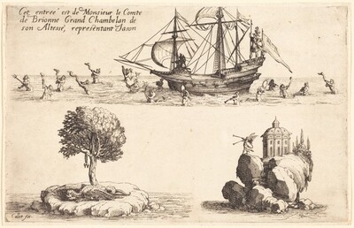 Entry of M. le Comte de Brionne, Grand Chamberlain of His Highness,Representing Jason
