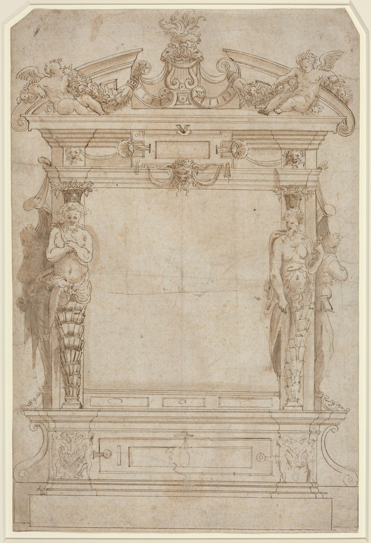 Design for an Architectural Framework by French 16th Century