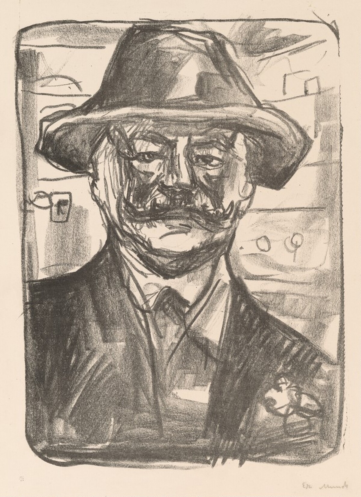 Bohème by Edvard Munch