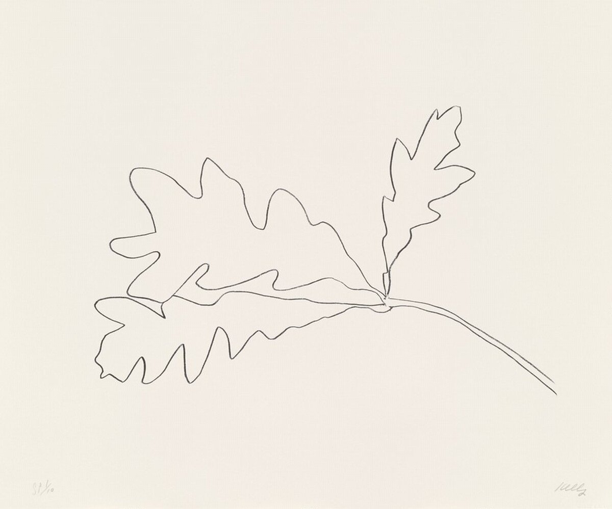 Oak II by Ellsworth Kelly