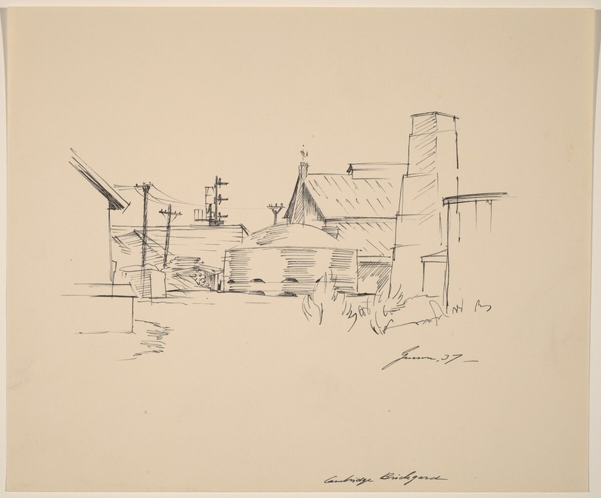 Cambridge Brickyard by Donald Carlisle Greason