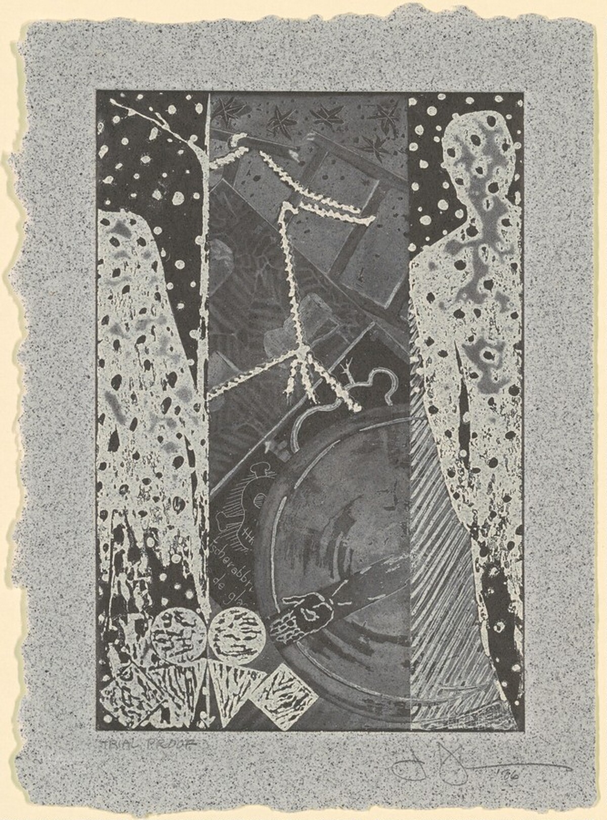 Winter [trial proof] by Jasper Johns