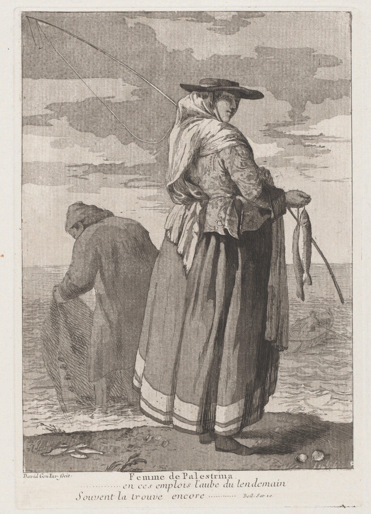 Femme de Palestrina (Woman from Pellestrina) by Giovanni David
