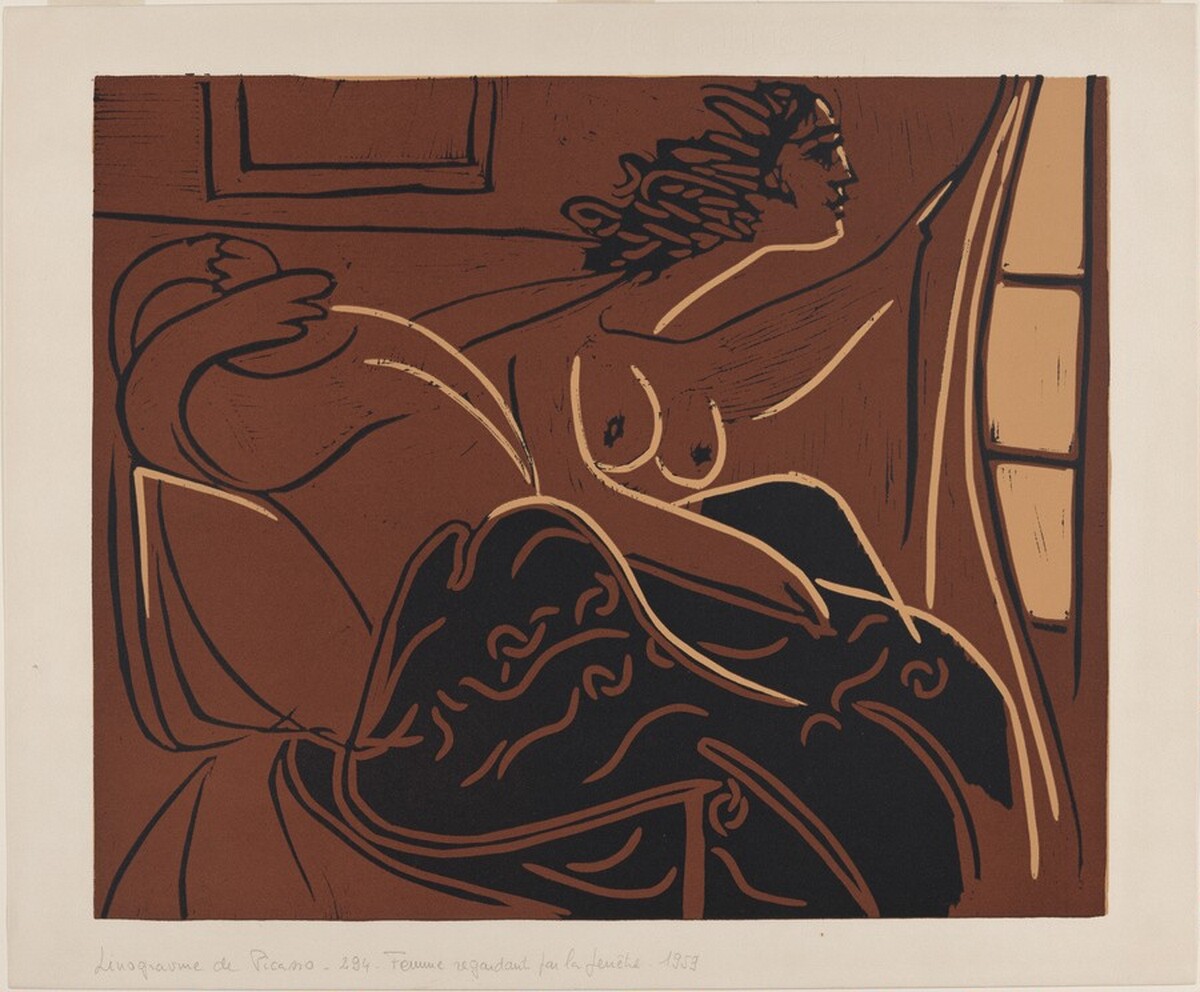 Two Women Waking Up by Pablo Picasso