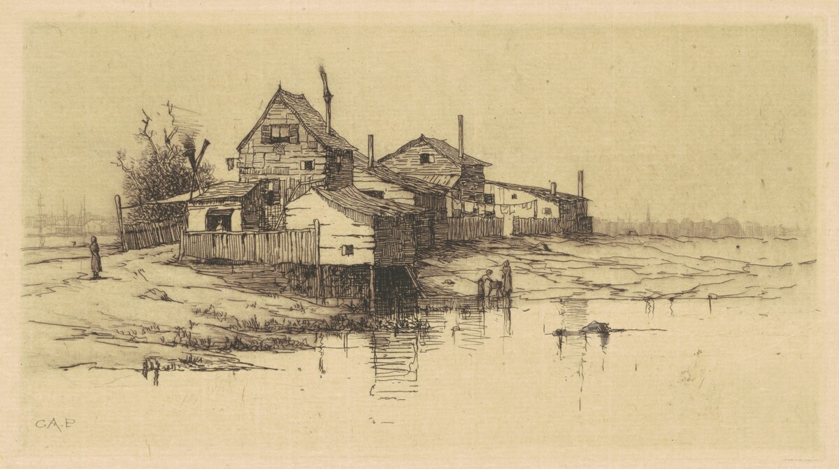 Shanties on the Harlem by Charles A. Platt