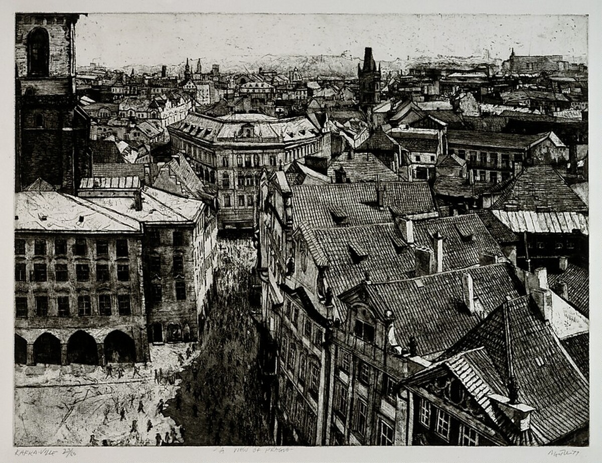 Kafka-ville: A View of Prague by Moishe Smith