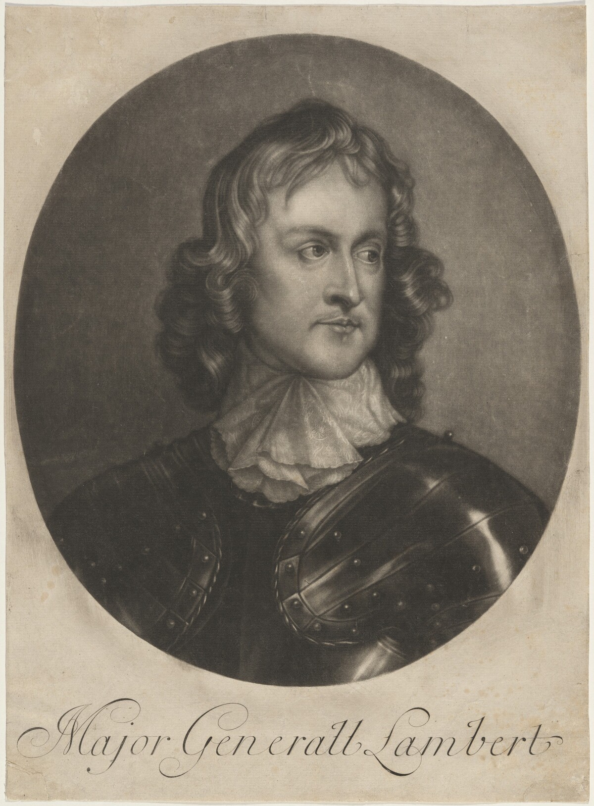 John Lambert, Parliamentary General by Francis Place after Robert Walker