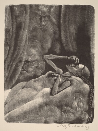 The Imp (Book XI: Brother Ivan Fyodorovich, facing p.452)
