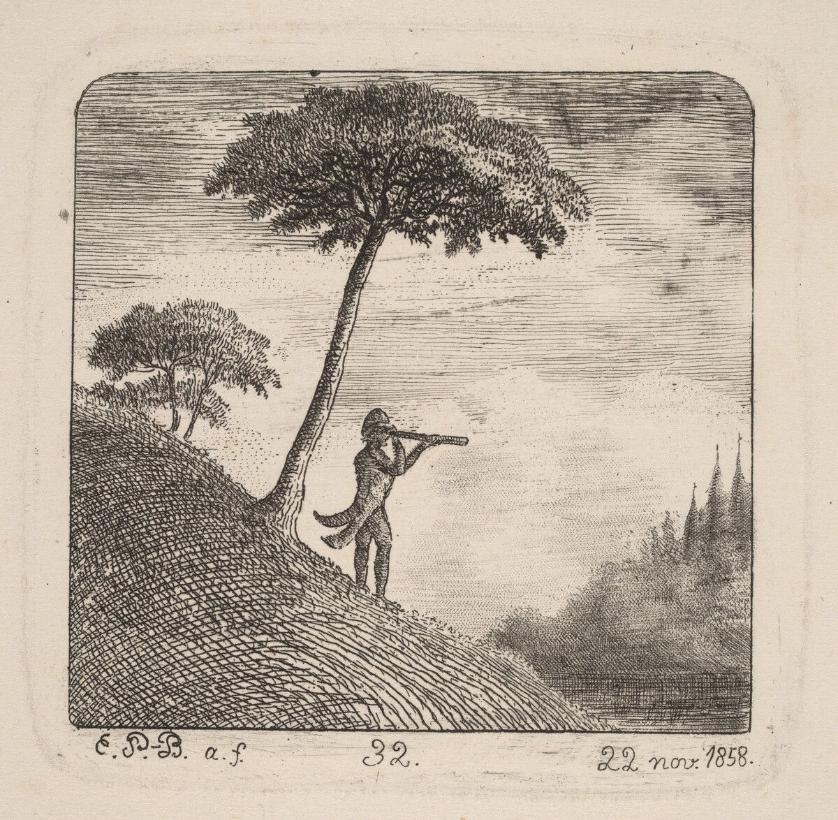The Tourist by Emmanuel Phélippes-Beaulieu