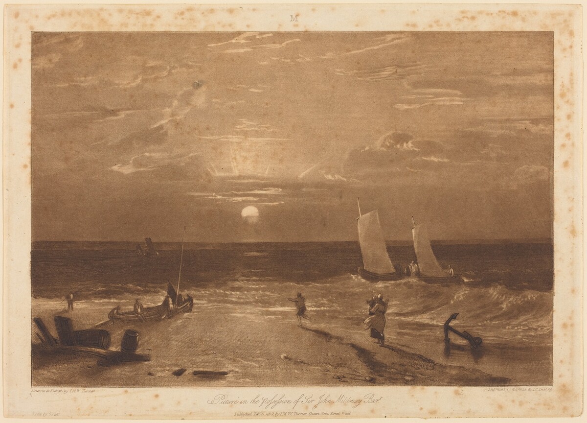 The Mildmay Sea-Piece by Joseph Mallord William Turner and W.T. Annis and  J.C. Easling