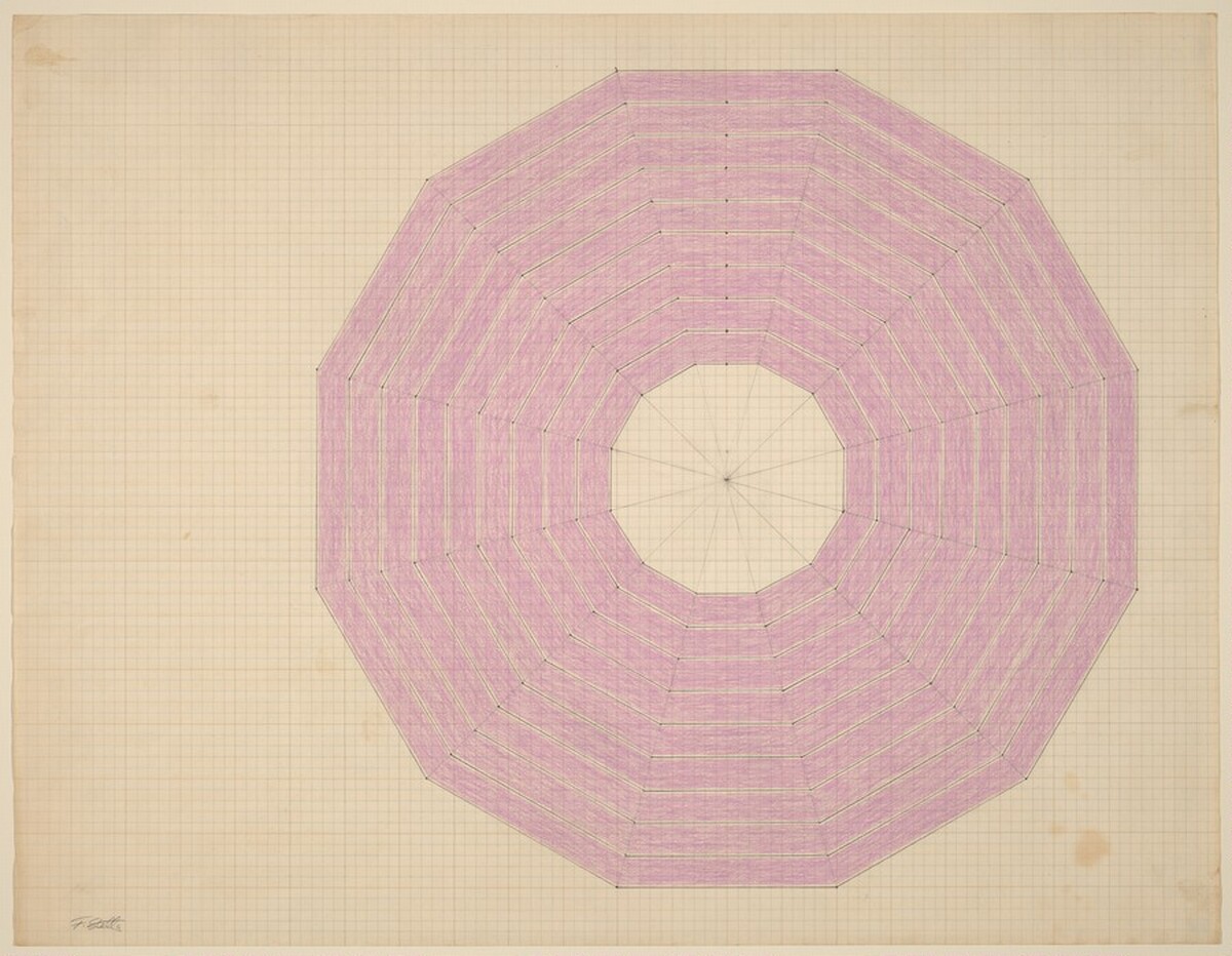 Untitled by Frank Stella
