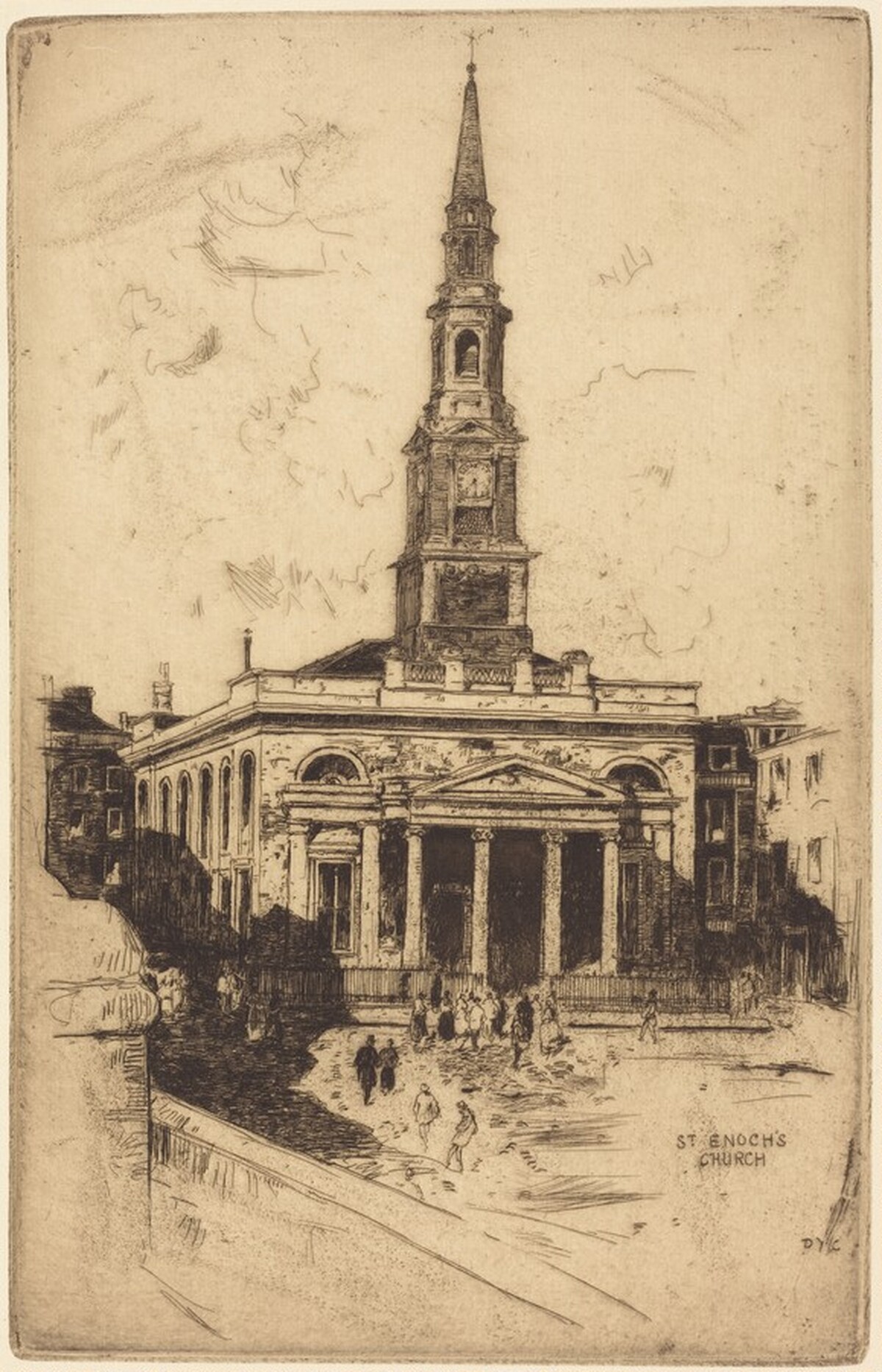 St. Enoch's Church, Glasgow by David Young Cameron