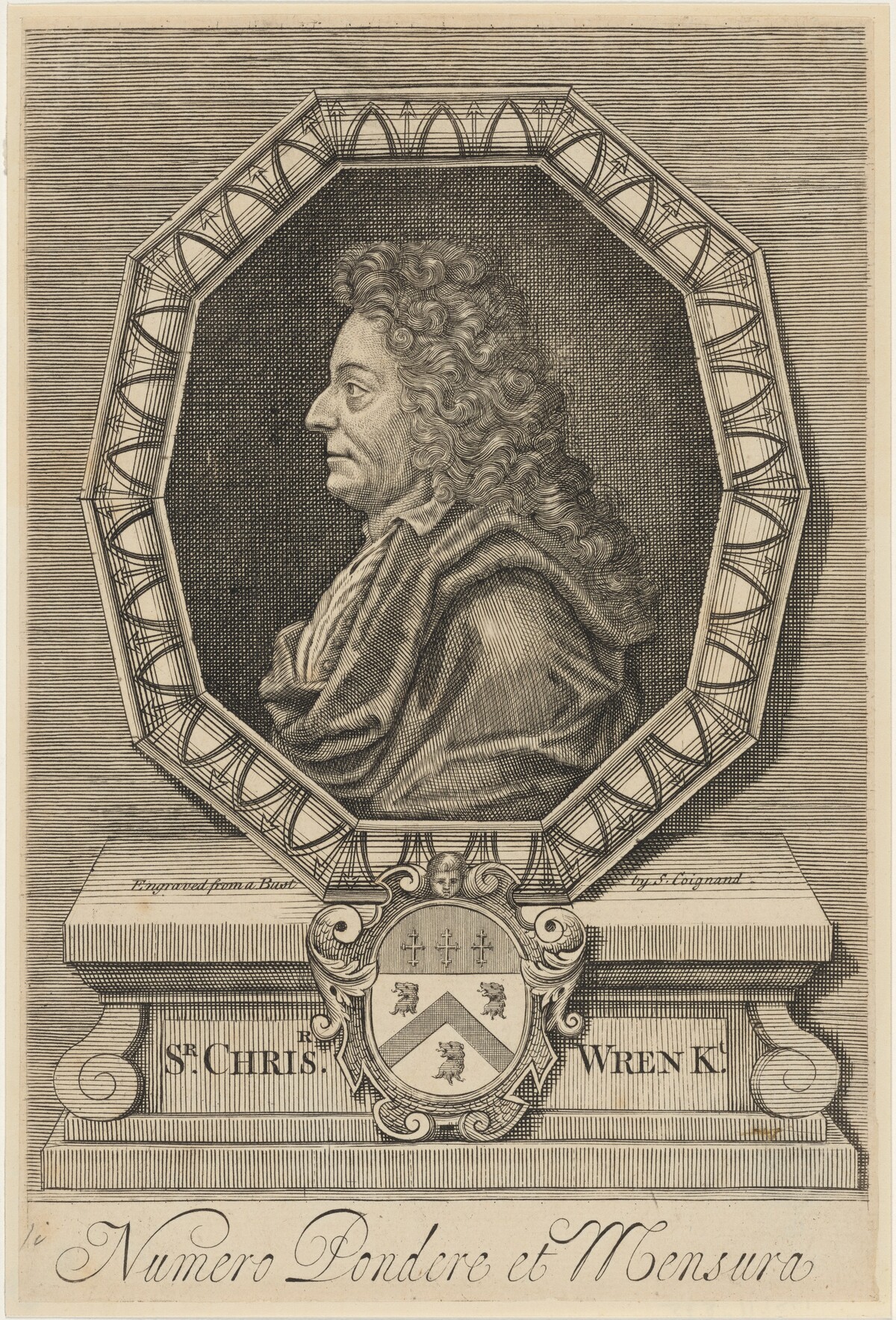 Sir Christopher Wren, Architect by S. Coignard