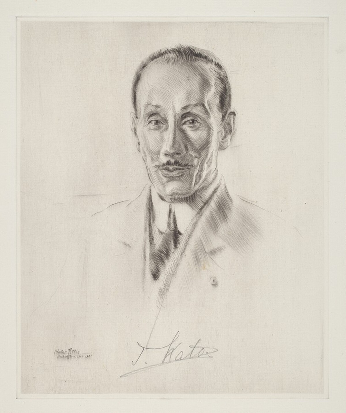 Admiral Baron Tomasaburo Kato by Walter Tittle