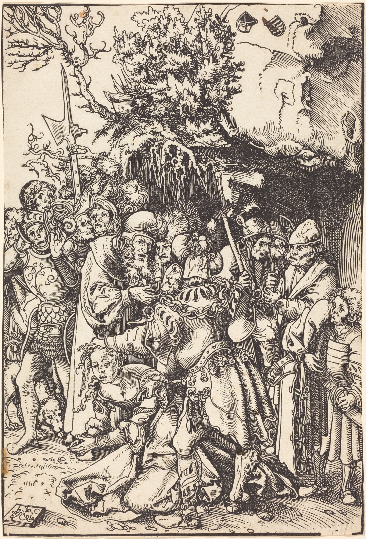 The Martyrdom of Saint Barbara by Lucas Cranach the Elder