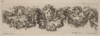 Festoon with Medici Coat of Arms