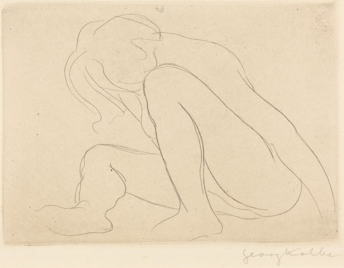 Nude by Georg Kolbe