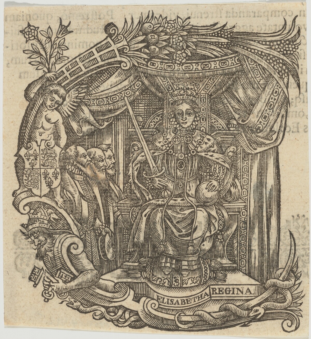 Queen Elizabeth Memorial by Unknown Artist