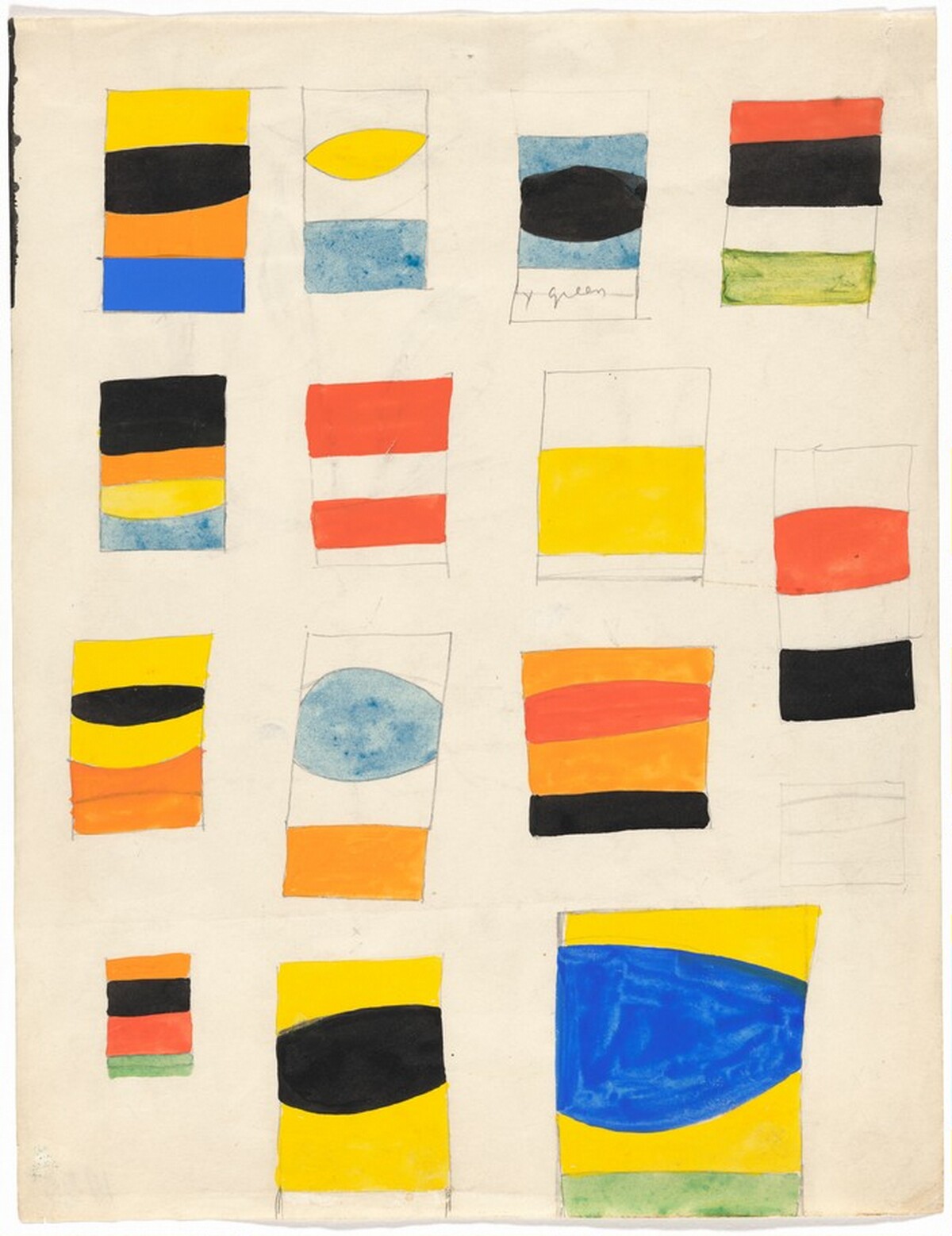 Fourteen Projects by Ellsworth Kelly