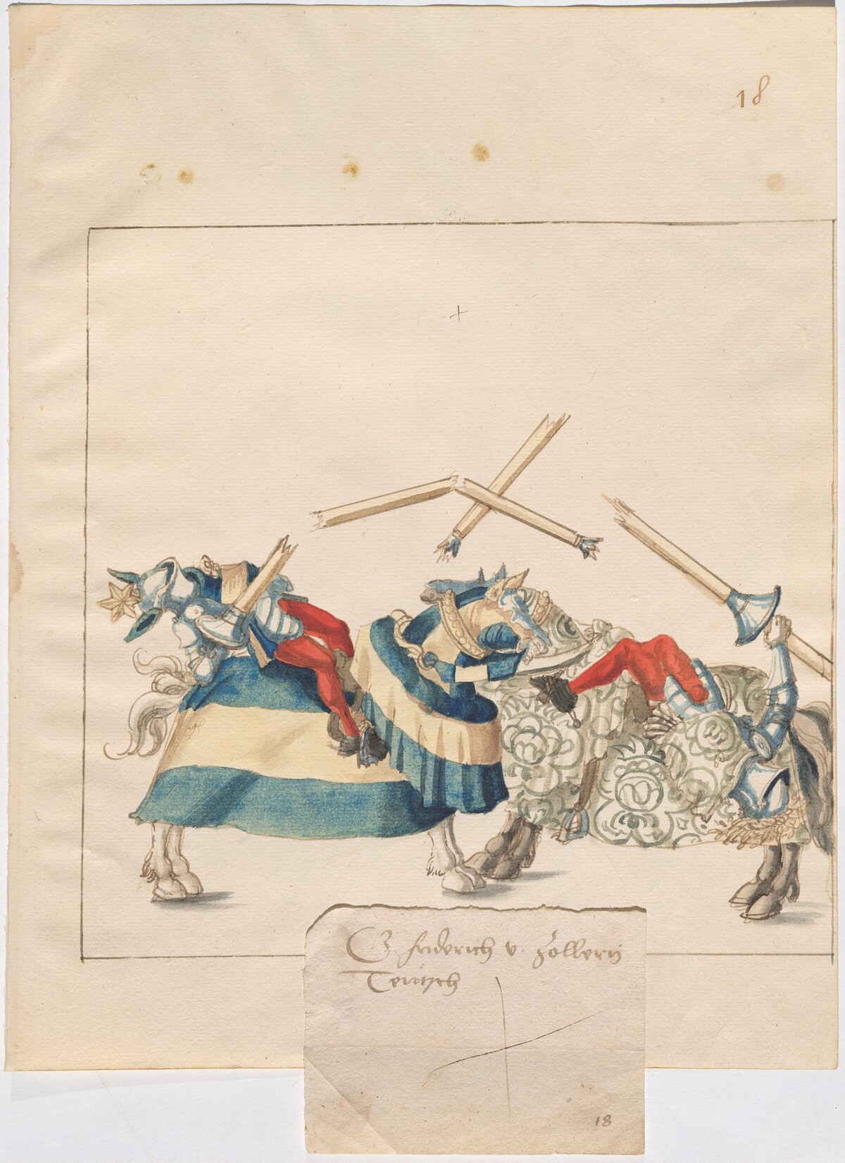 German Joust of Peace by German 16th Century