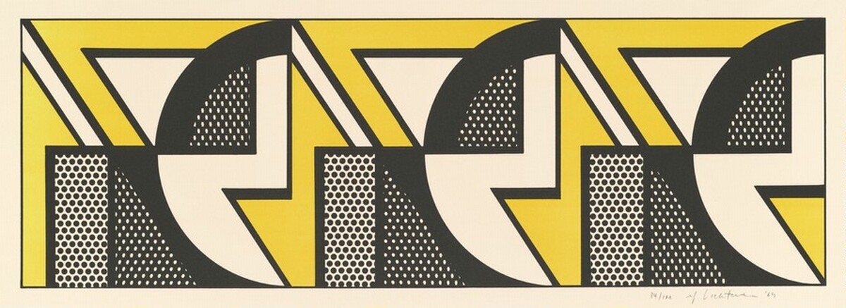 Repeated Design by Roy Lichtenstein