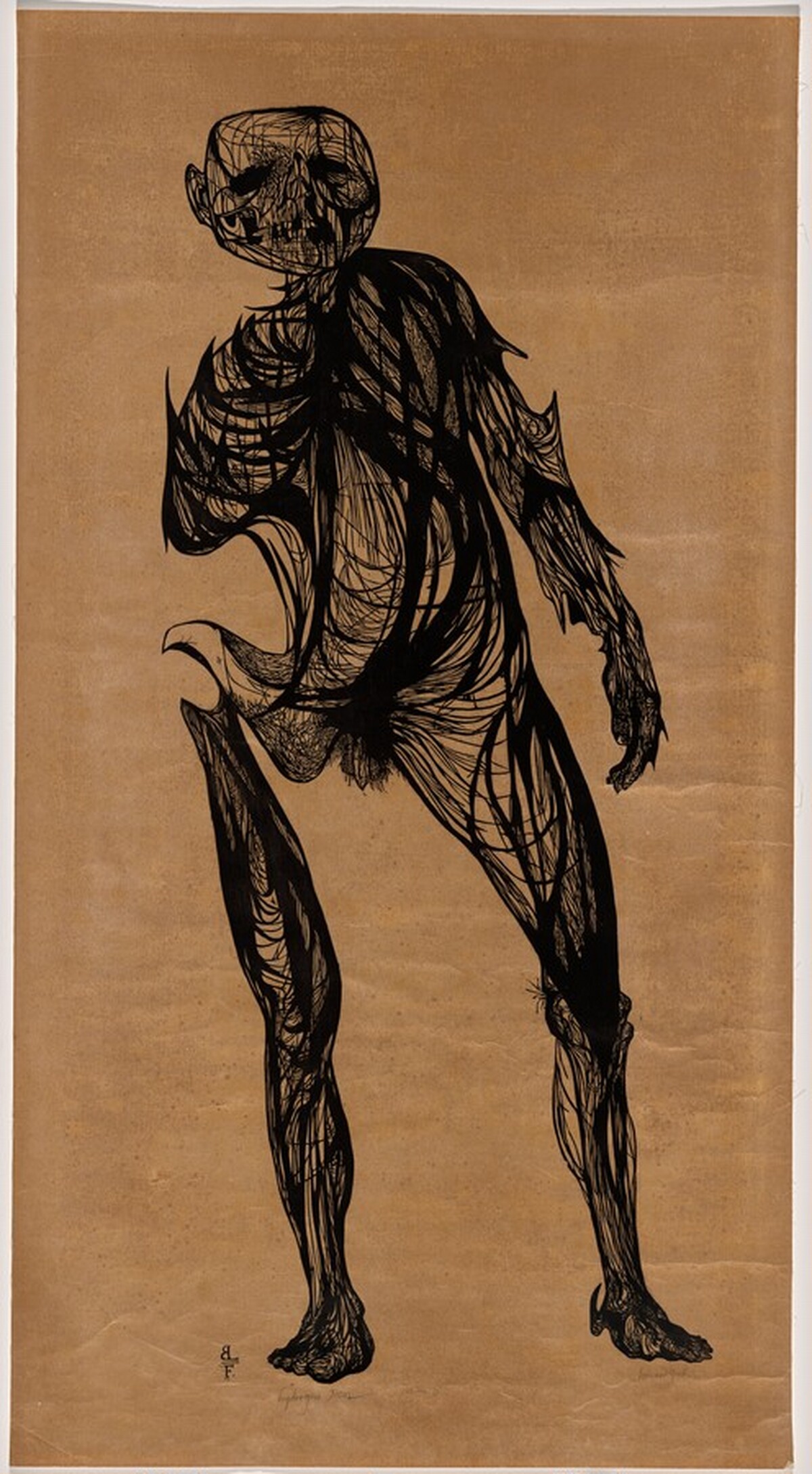 The Hydrogen Man by Leonard Baskin