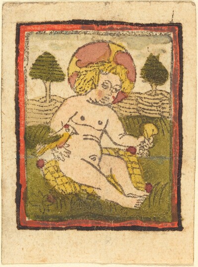 Christ Child with Bird