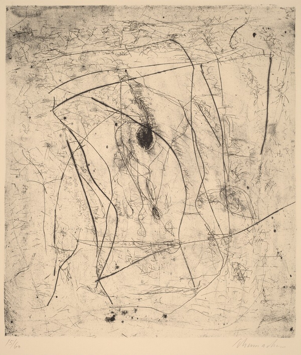 Untitled by Emil Schumacher