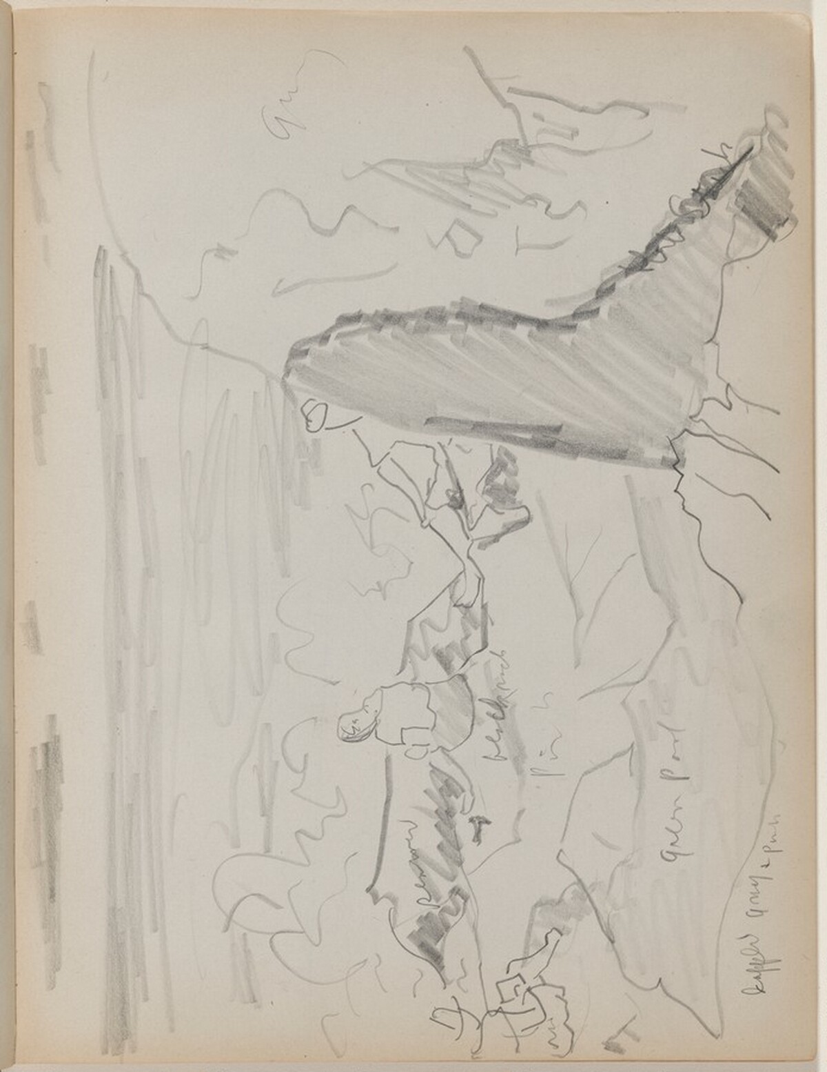 Figures Seated on the Rocks by Milton Avery