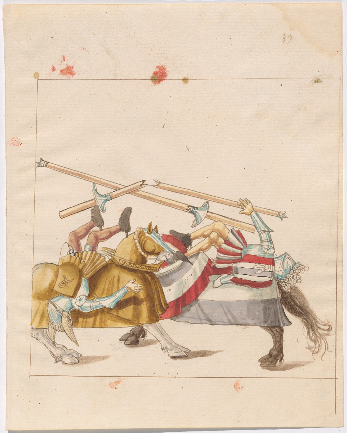 German Joust of Peace by German 16th Century