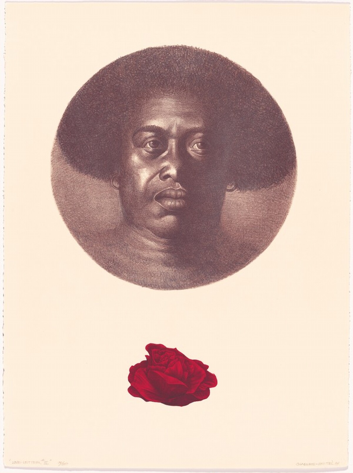 Love Letter II (Fannie Lou Hamer) by Charles White