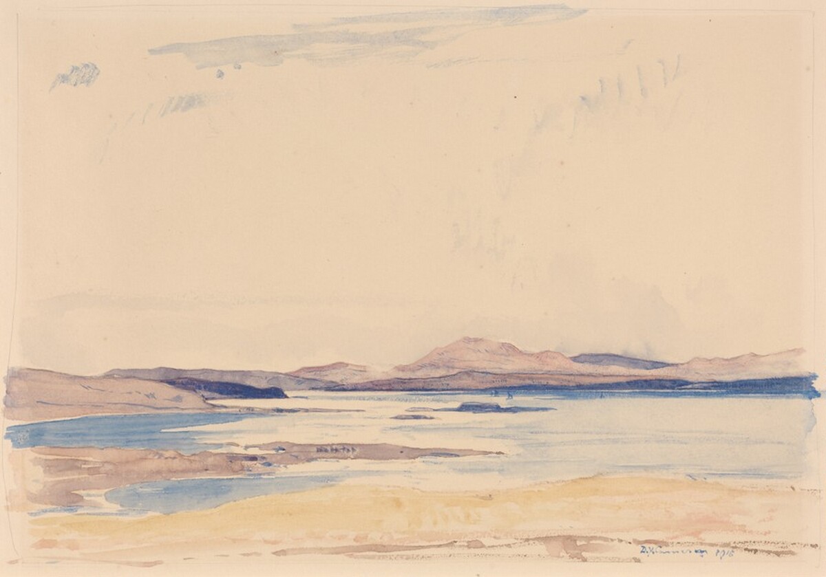 Seas of Argyll by David Young Cameron