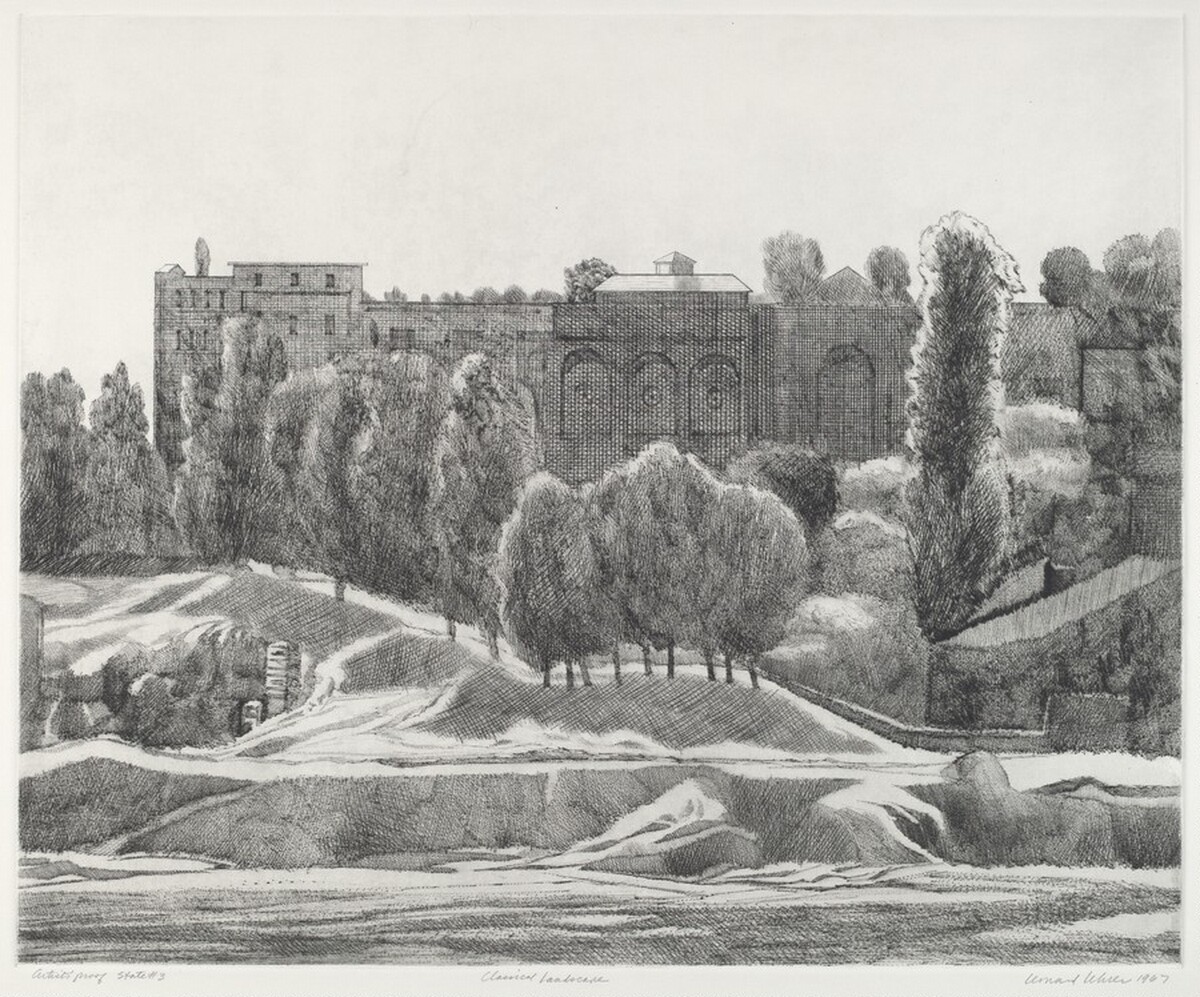 Classical Landscape by Leonard Lehrer