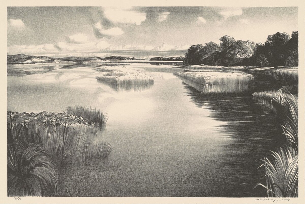 Lonely River by Stow Wengenroth