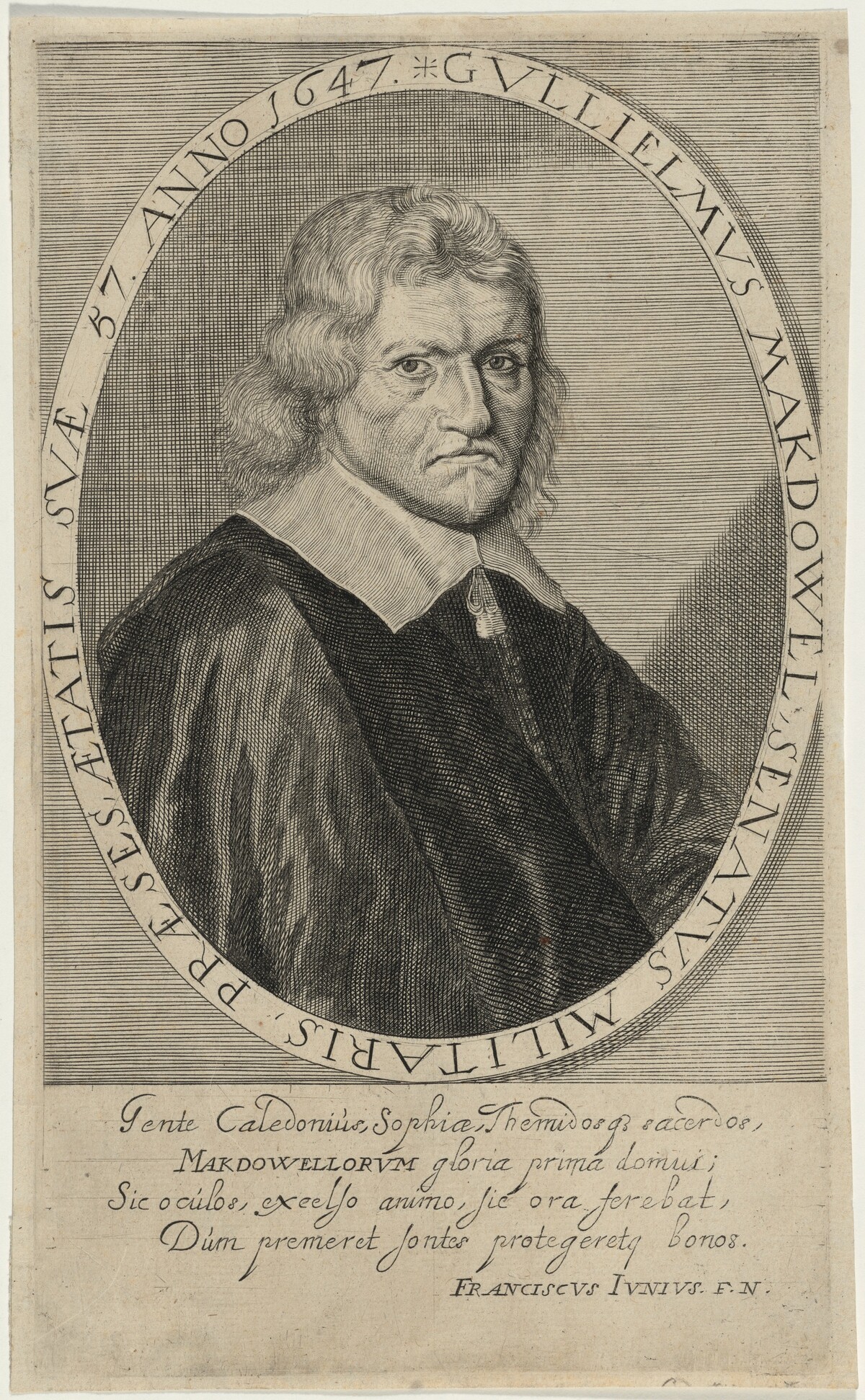 William Macdowell, Scottish Professor at Groningen by Unknown Artist